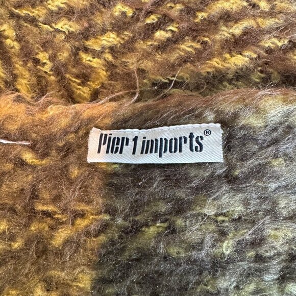 Pier One throw blanket tassel trim embellishments - Picture 7 of 8